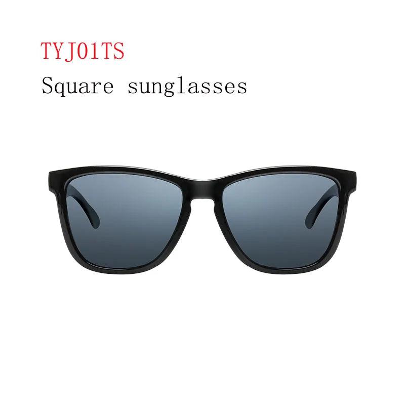 Óculos de sol XIAOMI Mijia Classic Square / Pilot, lentes polarizadas TAC autorreparáveis, sem riscos, película polarizadora de 6 camadas, masculino