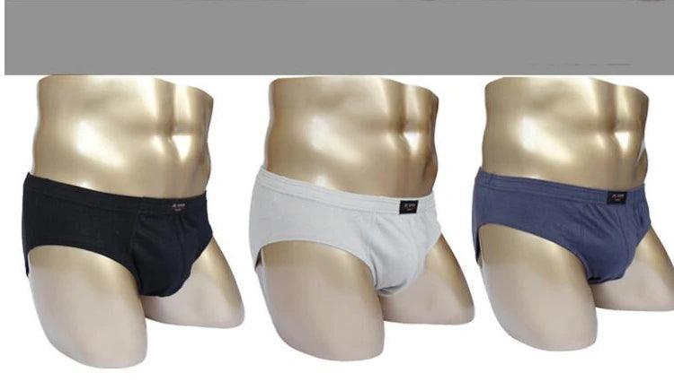 2019 Nova Fábrica Sólida Venda Direta 6pcs/Lote Homens 100% Algodão Homens Biquíni Cueca Calça Para Homens