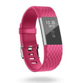 Pulseiras de substituição de silicone 3D para Fitbit Charge 2 Band Smart Watch Pulseira para Fitbit Charge2 Band Pulseira de pulseira