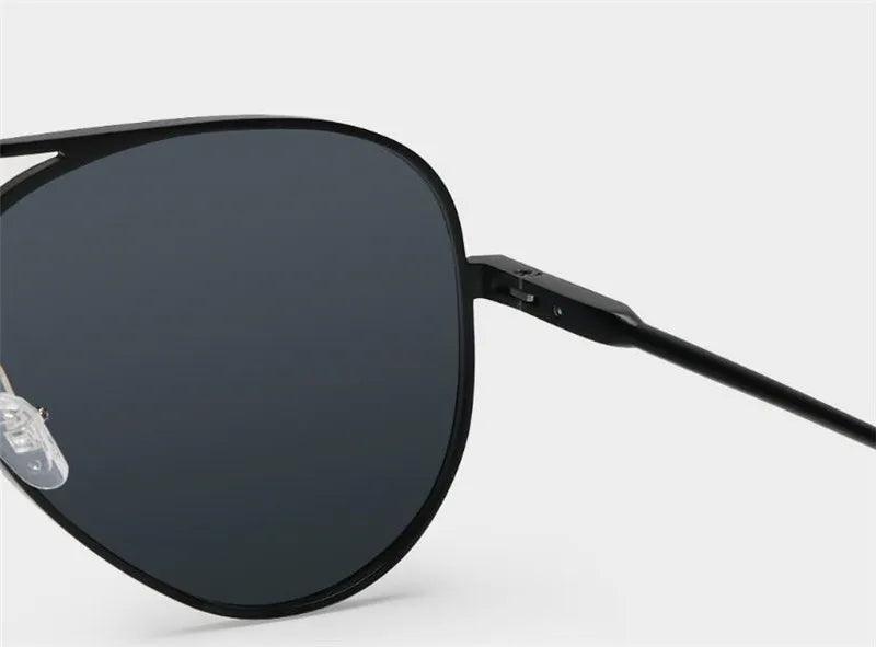 Óculos de sol XIAOMI Mijia Classic Square / Pilot, lentes polarizadas TAC autorreparáveis, sem riscos, película polarizadora de 6 camadas, masculino