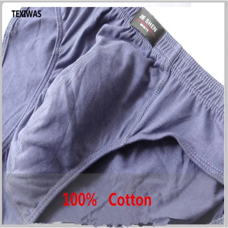 2019 Nova Fábrica Sólida Venda Direta 6pcs/Lote Homens 100% Algodão Homens Biquíni Cueca Calça Para Homens