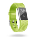 Pulseiras de substituição de silicone 3D para Fitbit Charge 2 Band Smart Watch Pulseira para Fitbit Charge2 Band Pulseira de pulseira