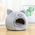 Novo conforto para sono profundo no inverno cama para gatos cesta pequena cama para cães produtos para animais de estimação tenda caverna aconchegante ninho cama gato