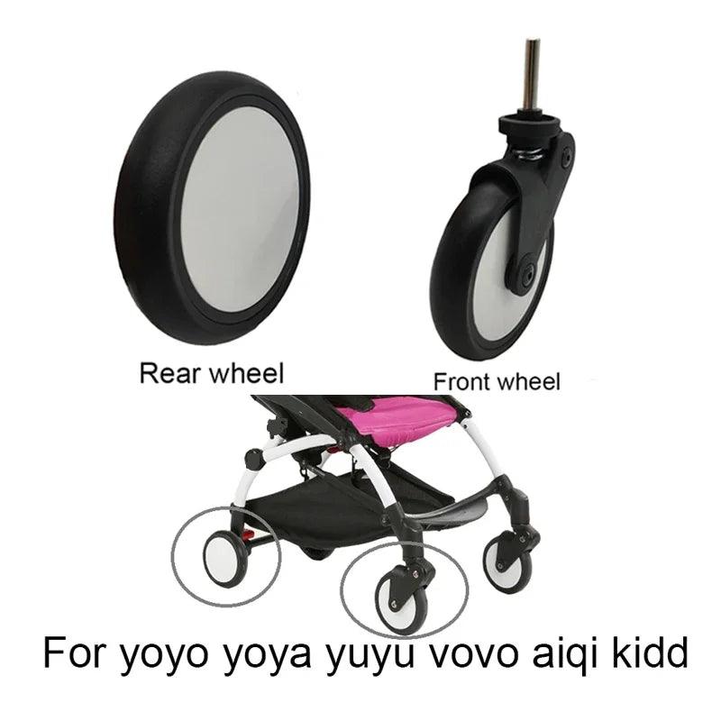 Novos acessórios para carrinho de bebê Roda dianteira e traseira para Babyzenes Yoyo Yoya YuYu Carrinho de bebê Carrinho de bebê