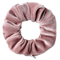 Moda Criativa Doce Zip Scrunchies Para Mulheres Meninas Novidade Multicolor Veludo Laço de Cabelo Versátil Acessórios de Cabelo Presentes